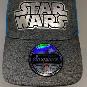 STAR WARS Snapback Baseball Cap Hat Youth Unisex Kids NWT